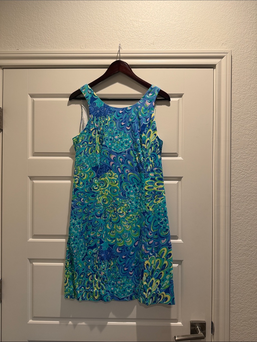 Lily Pulitzer Blue Lagoon Sleeveless Shift Dress